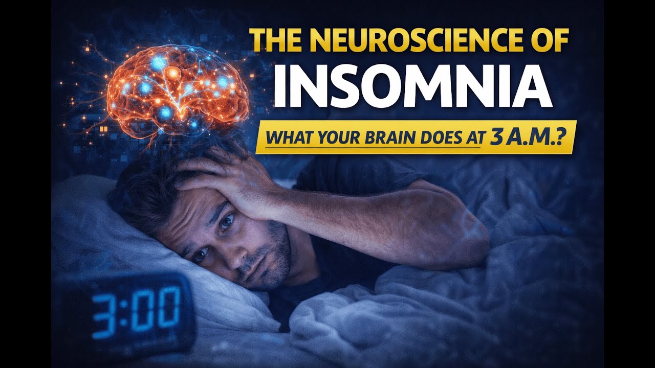 The Neuroscience of Insomnia: What your brain does at 3 A.M | English