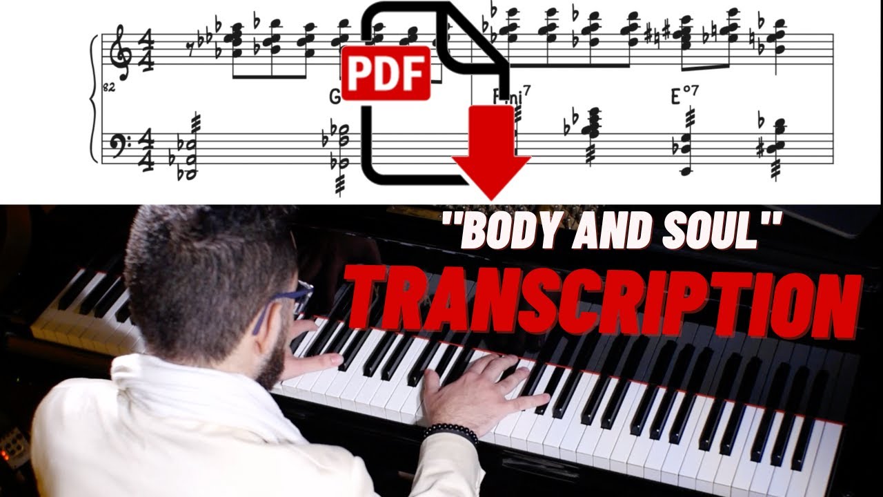Bijan Taghavi - Transcription - Body and Soul (Solo Piano)