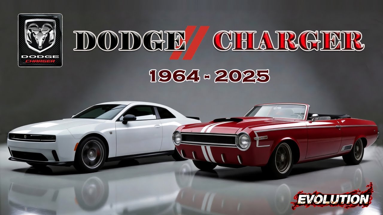 The Evolution of the Dodge Charger 1964&ndash;2025 From the Legendary Hemi to Electric Muscle!