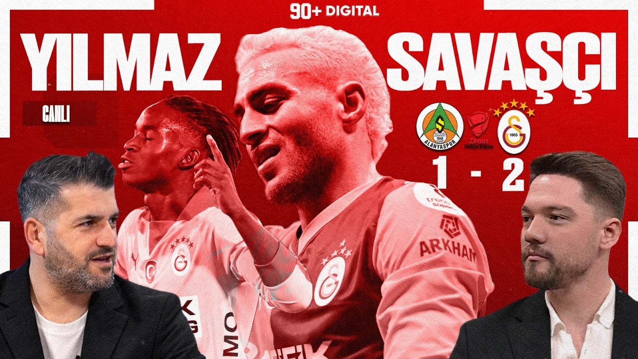BARIŞ ALPER ŞOV! Renato Nhaga'dan ilk maçta gol | Alanyaspor 1-2 Galatasaray