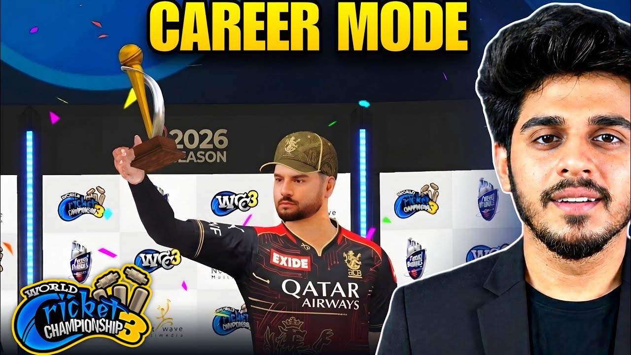 WE ARE BACK WCC3 CAREER MODE🏏