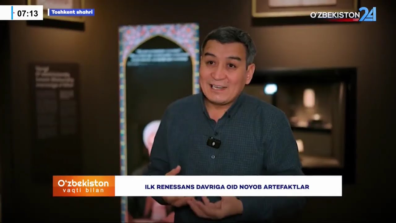 Ilk renessans davriga oid noyob artefaktlar I O’zbekiston vaqti bilan (02.02.2026)