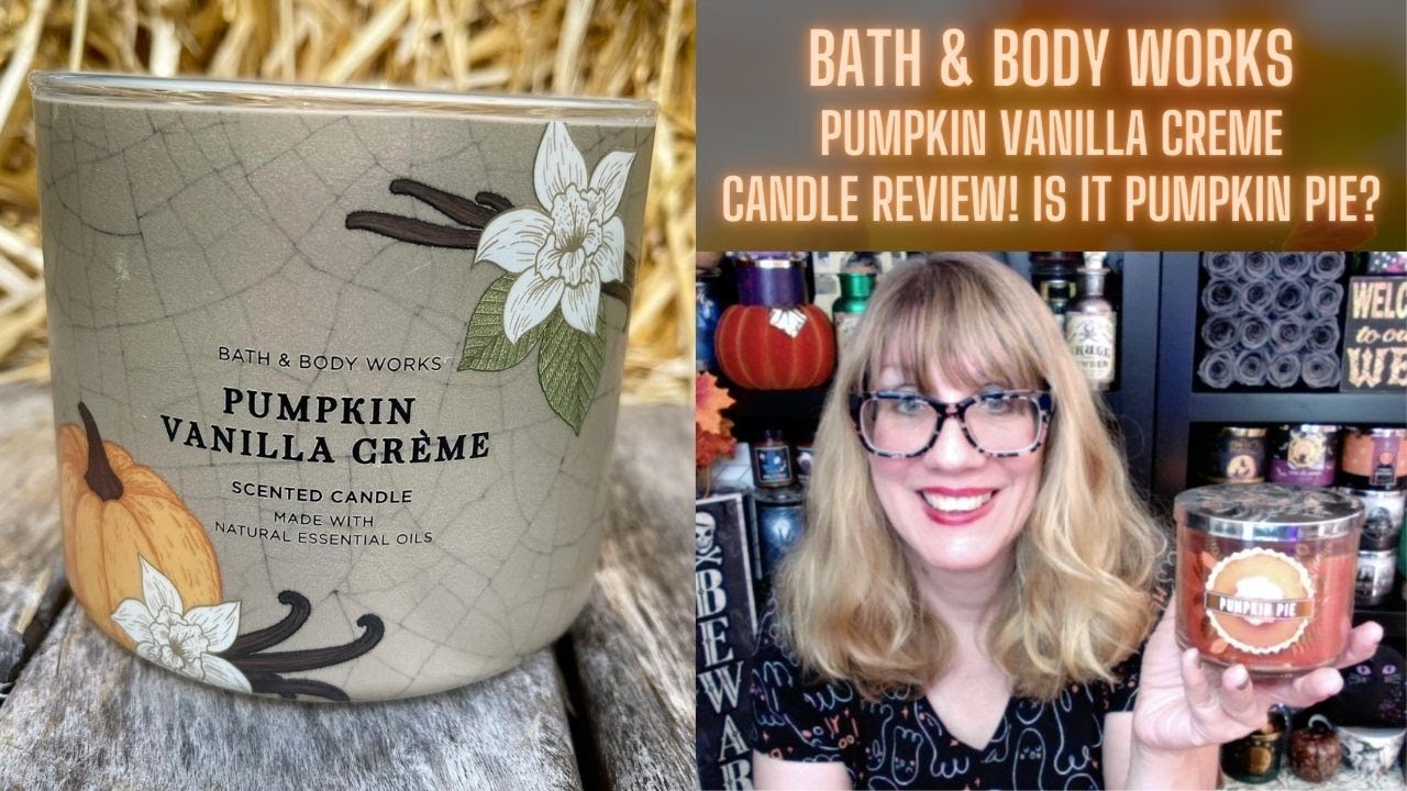 Bath & Body Works Pumpkin Vanilla Creme Candle Review! Is It Pumpkin Pie?
