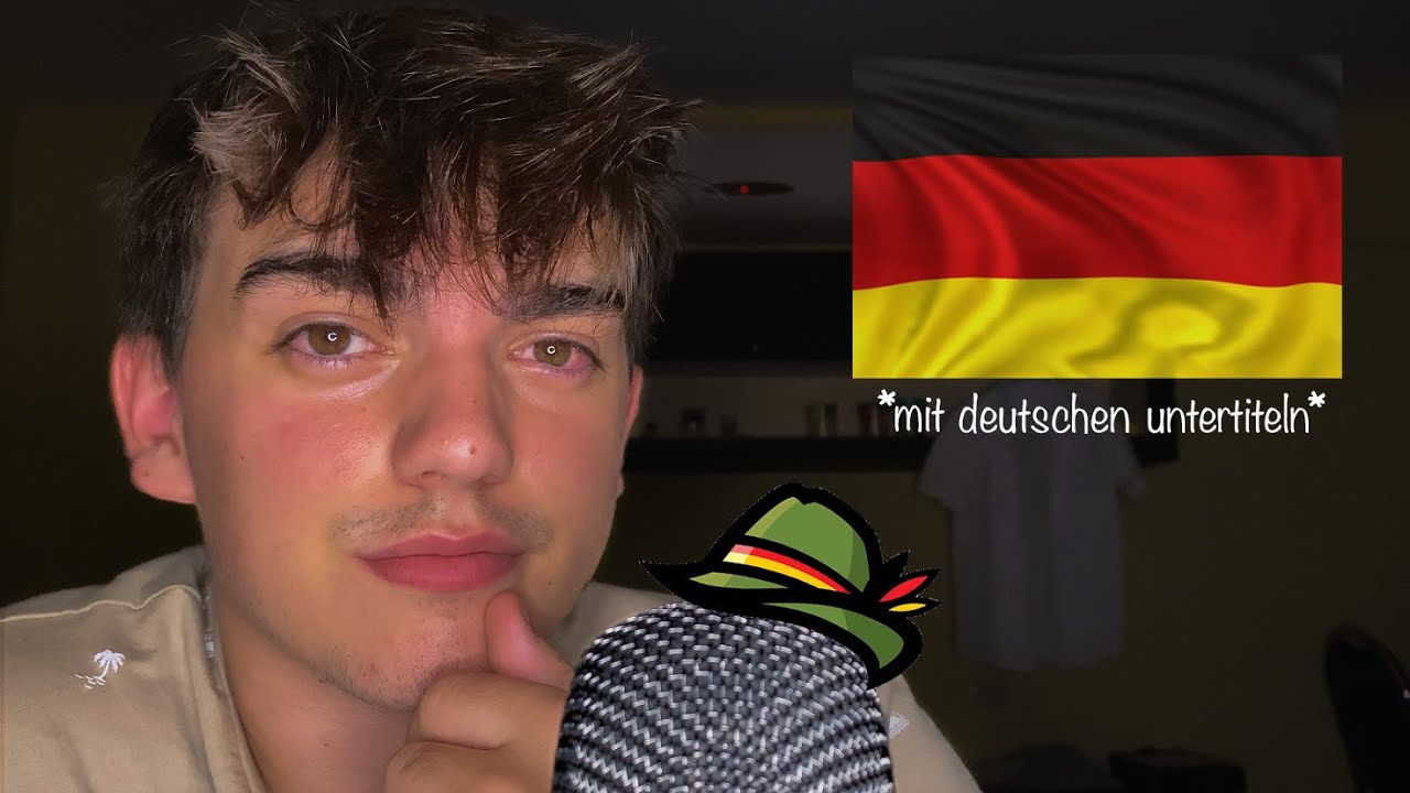 ASMR Trying to Speak German | asmr auf deutsch