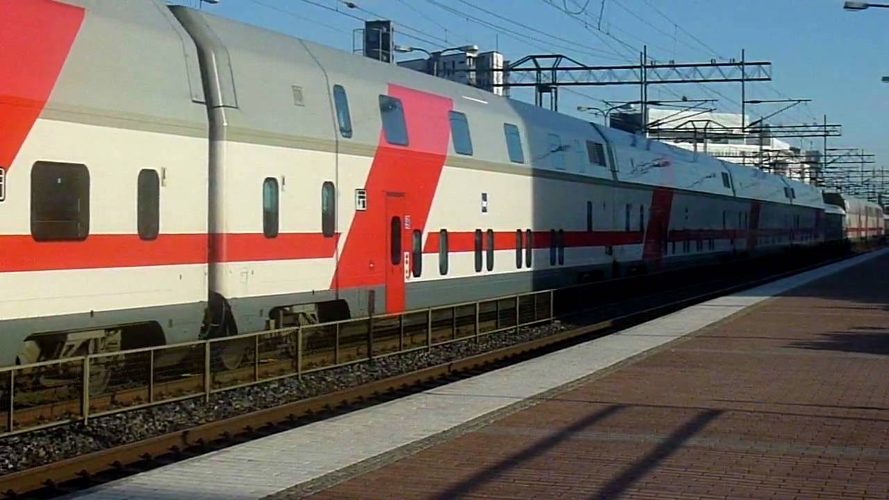 Finnish Night Train Helsinki - Rovaniemi - Kemij&auml;rvi at Tikkurila