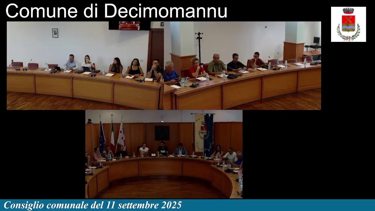 Consiglio comunale di Decimomannu