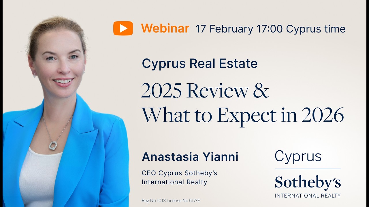 Cyprus Real Estate Market: 2025 Review & What to Expect in 2026