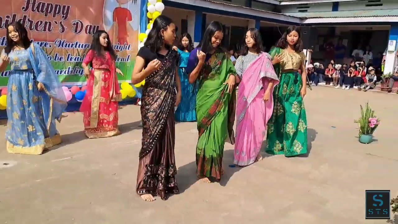 Group Dance by Class VIII Students | St.Thomas H.S School Mendipathar