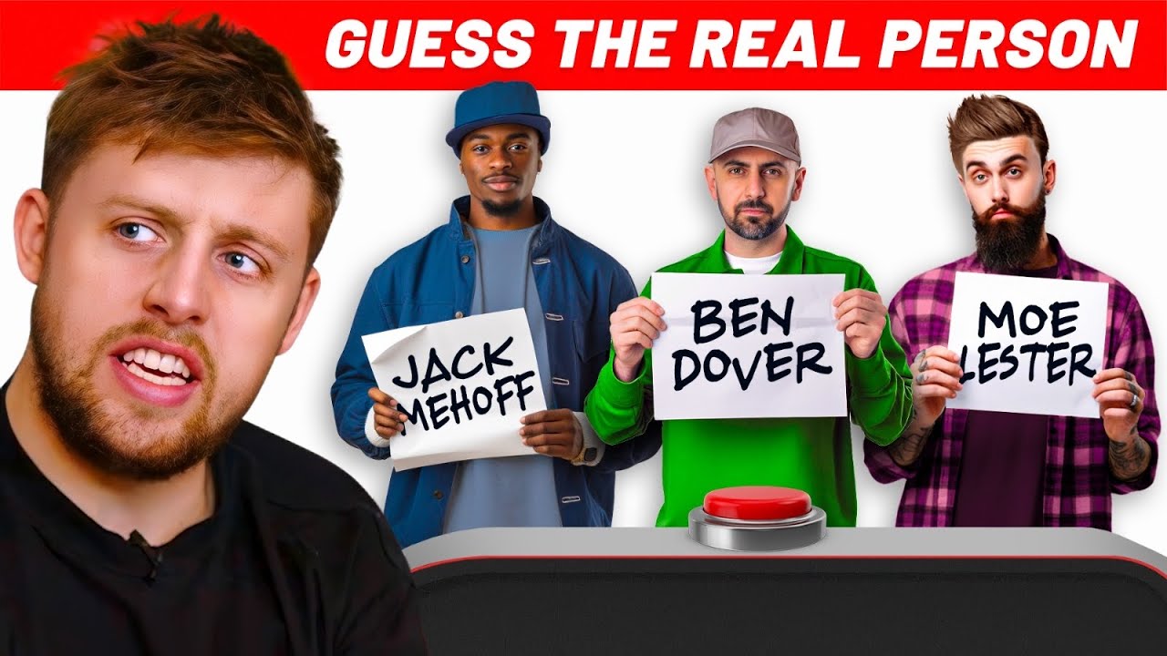 SIDEMEN GUESS THE FAKE PERSON