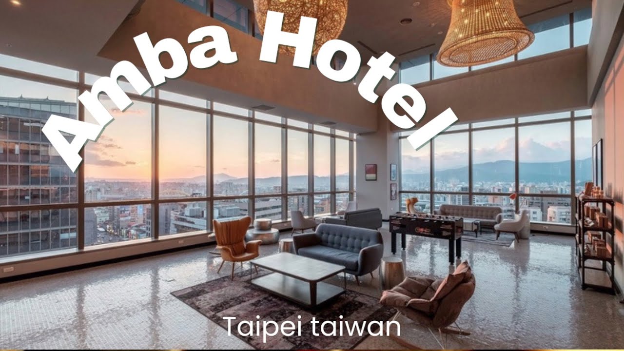 This Maybe the Hotel with the Best View of Taipei - Amba Taipei Songshan