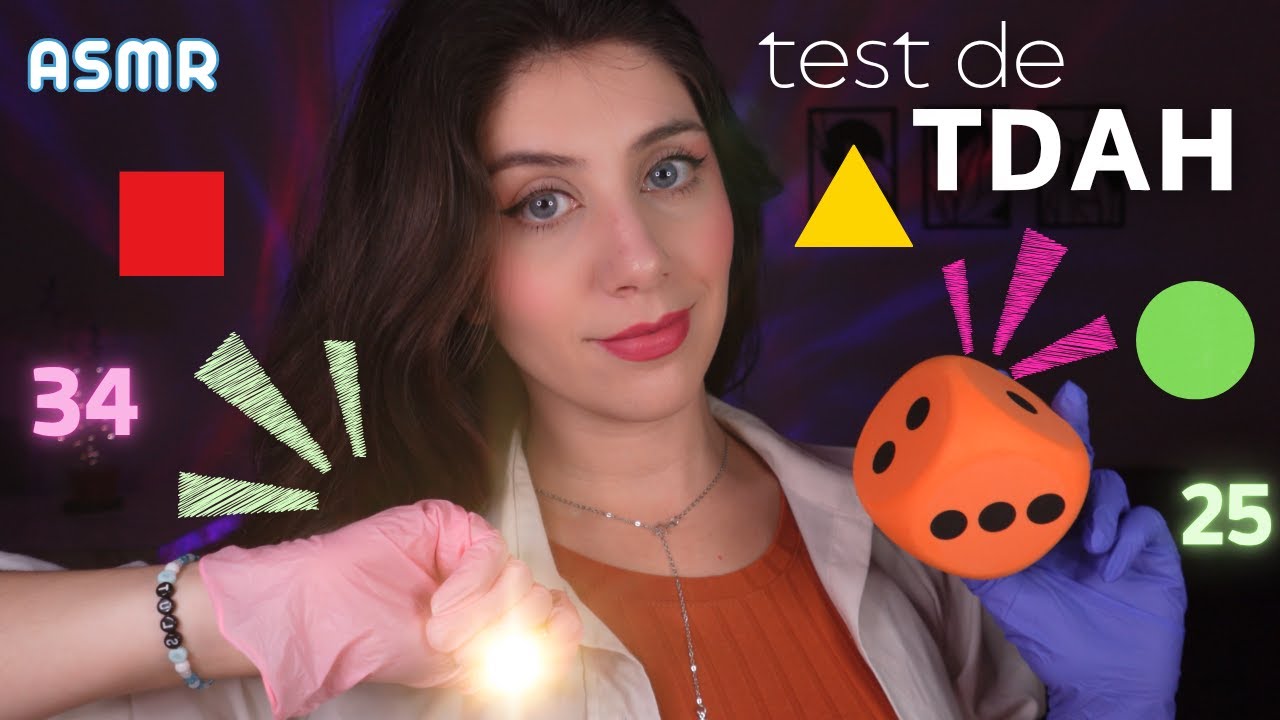 ASMR • TDAH Test de ATENCIÓN e INTUICIÓN Interactivo Nivel DIFÍCIL 