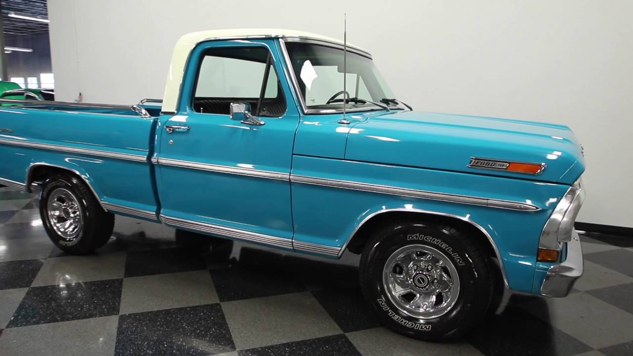 505 TPA 1972 Ford F 100 Sport Custom