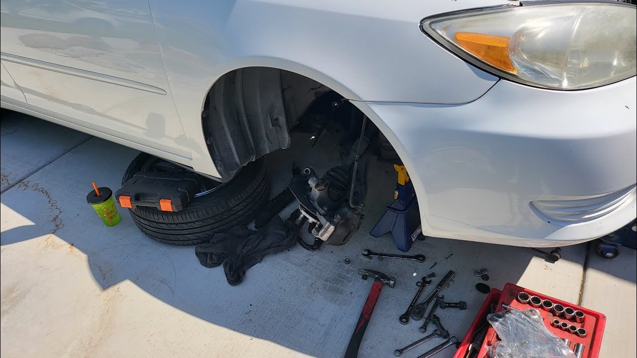 2005 Toyota camry front end rebuild