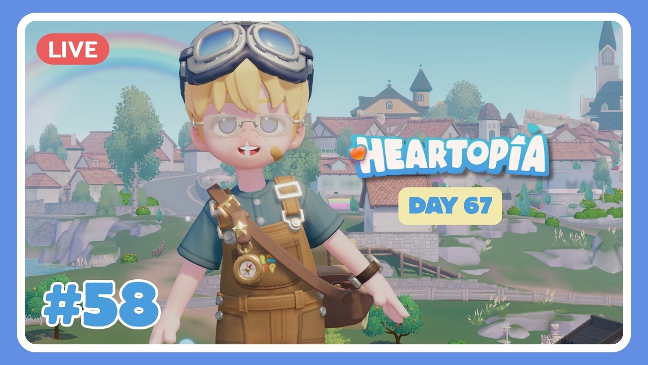 Day 67 เช้าที่สดใสครับ Heartopia💙 #58