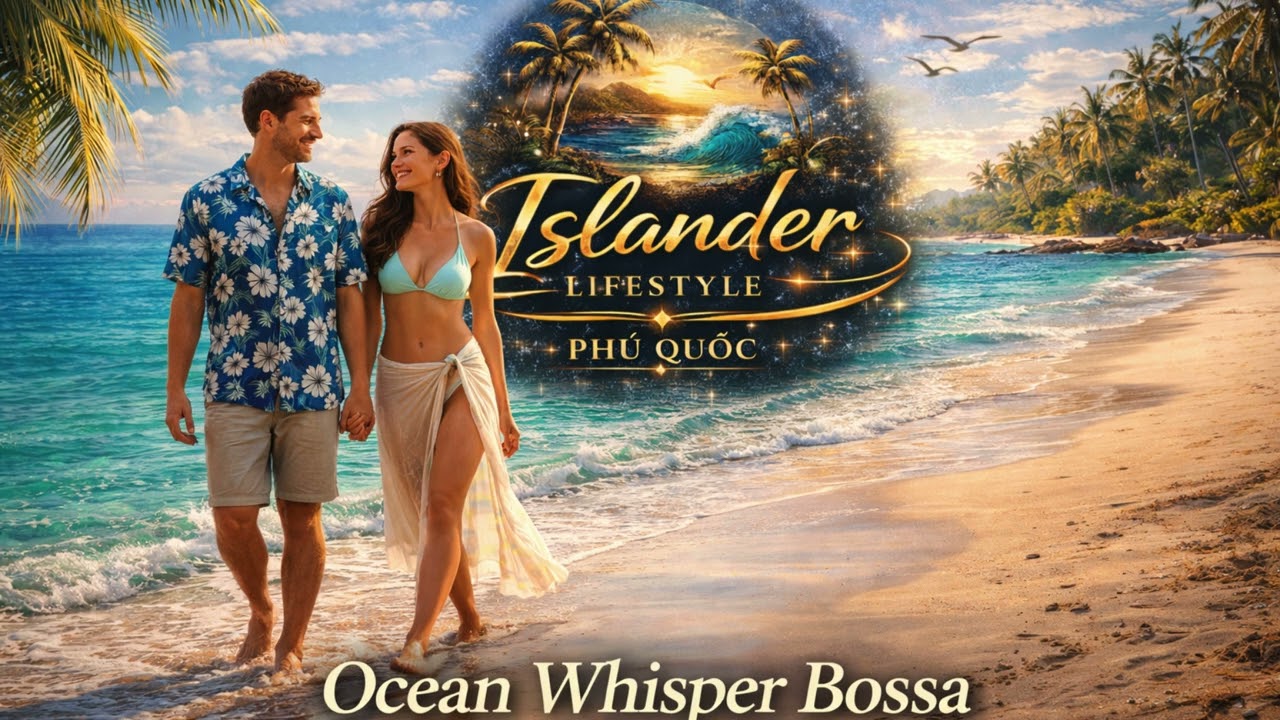 ISLANDER LIFESTYLE BOSSA NOVA | Ocean Whisper Bossa #phuquoc  #CafeMusic #BrazilianJazz