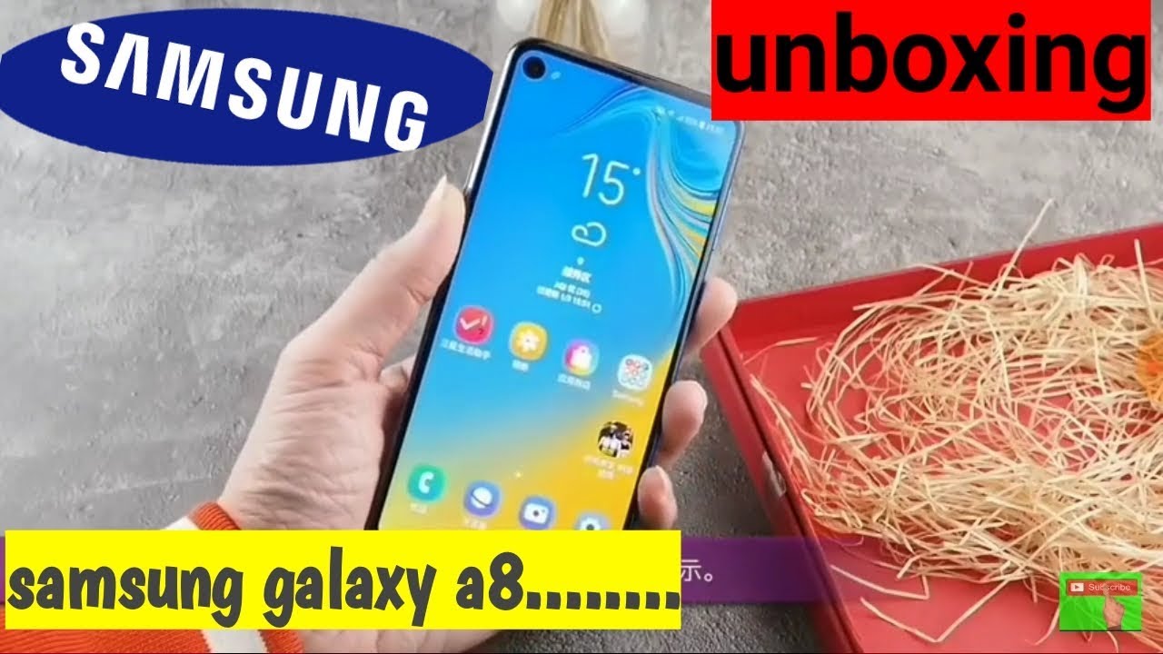 samsung galaxy a8s unboxing hindi