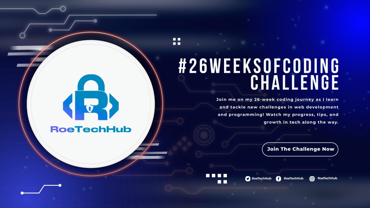 Day 5: Exploring New Coding Horizons! #26WeeksOfCode