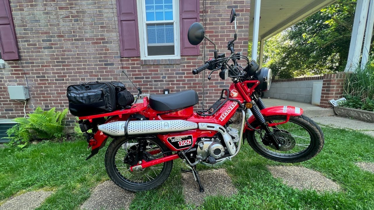 Off Roading on Honda Trail 125