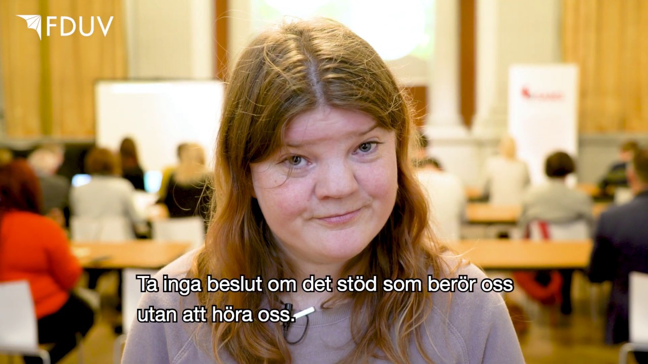 Temaveckan för personer med intellektuell funktionsnedsättning: Rätt till bra service och stöd