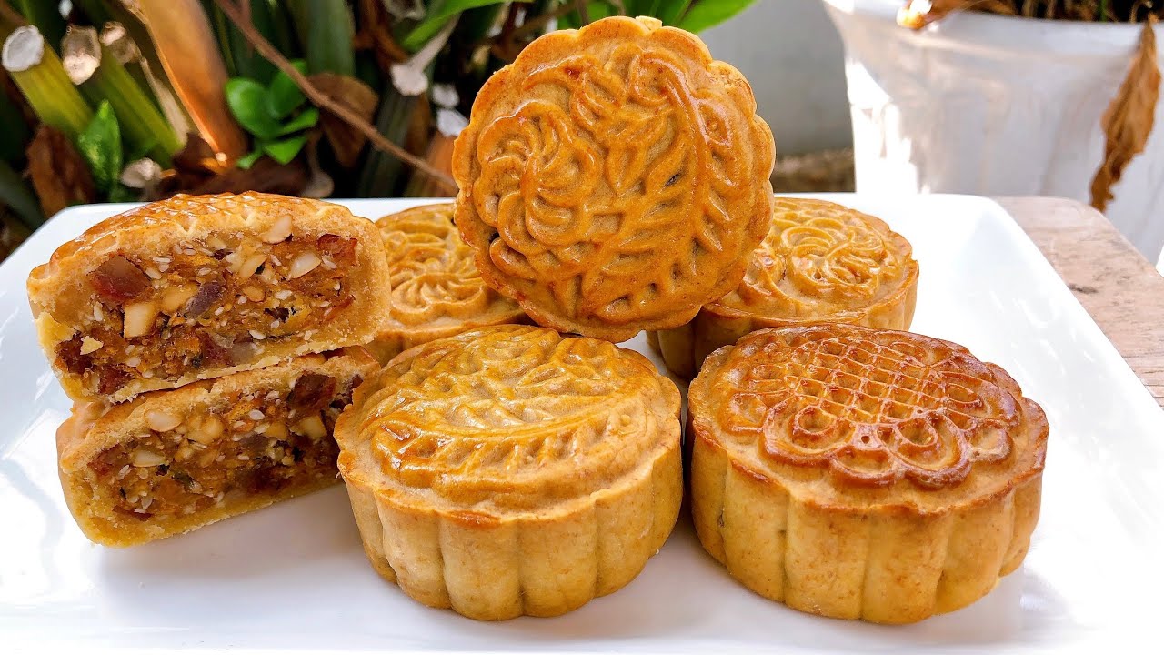 Làm Bánh Trung Thu Nhân Thập Cẩm Bằng Nồi Chiên Và Cả Lò Nướng