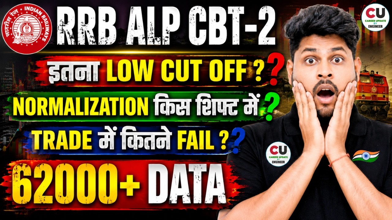 RRB ALP CBT 2 Answer Key Analysis | ✅Low Cutoff? Normalization? Trade Fail? Safe Score For Psycho?