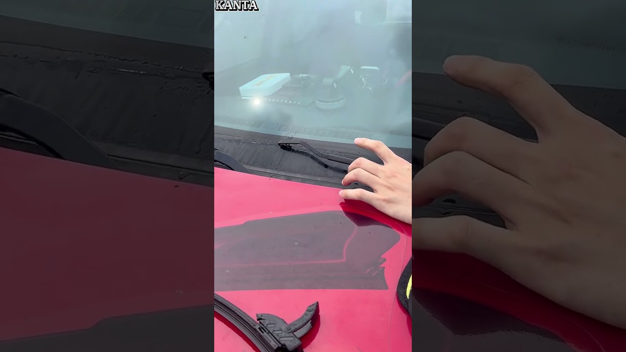 Xử lý gạt mưa đọng nước trên bề mặt kính lái