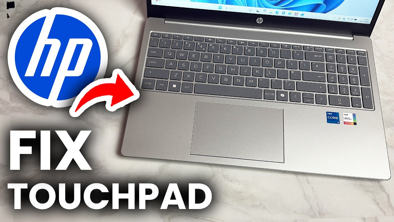 How To Fix HP Laptop Touchpad Not Working - Step By Step