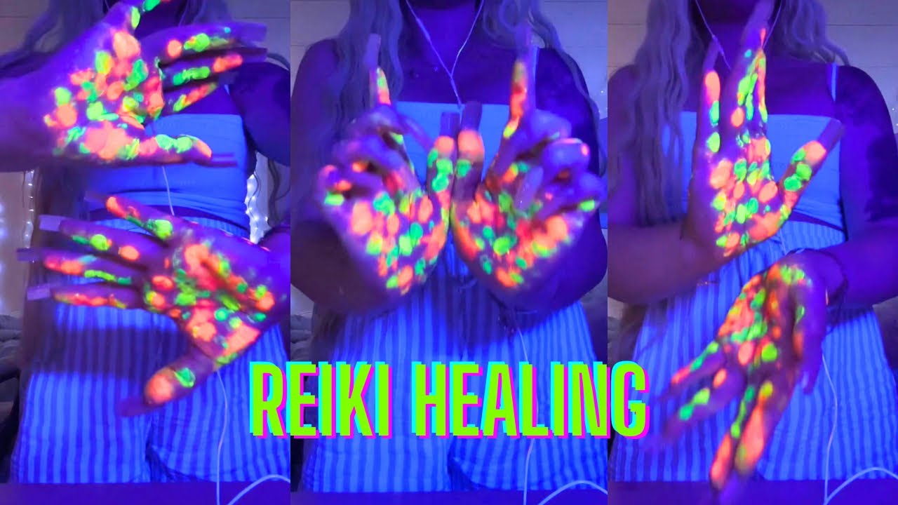 ASMR Reiki Positive Affirmations | Tingly Visual Trigger Hand Movements To Help You Sleep