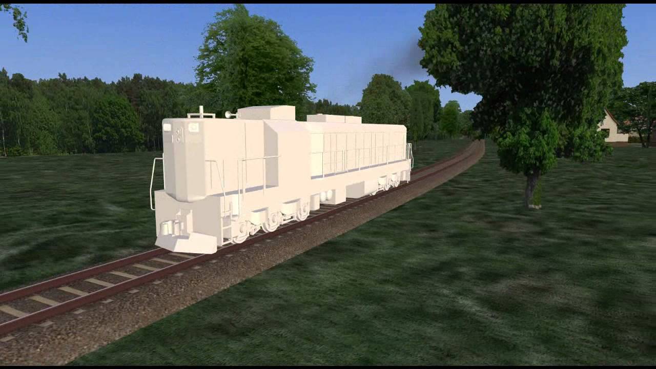 OMSI - EMD G16 KCR58 MODEL TEST