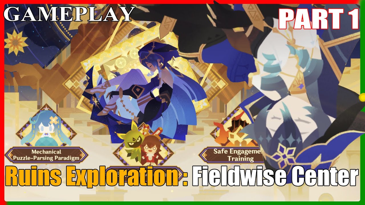Исследование руин: событие Fieldwise Center, часть 1 | [JP DUB] [ENG SUB] | Genshin Impact 6.1