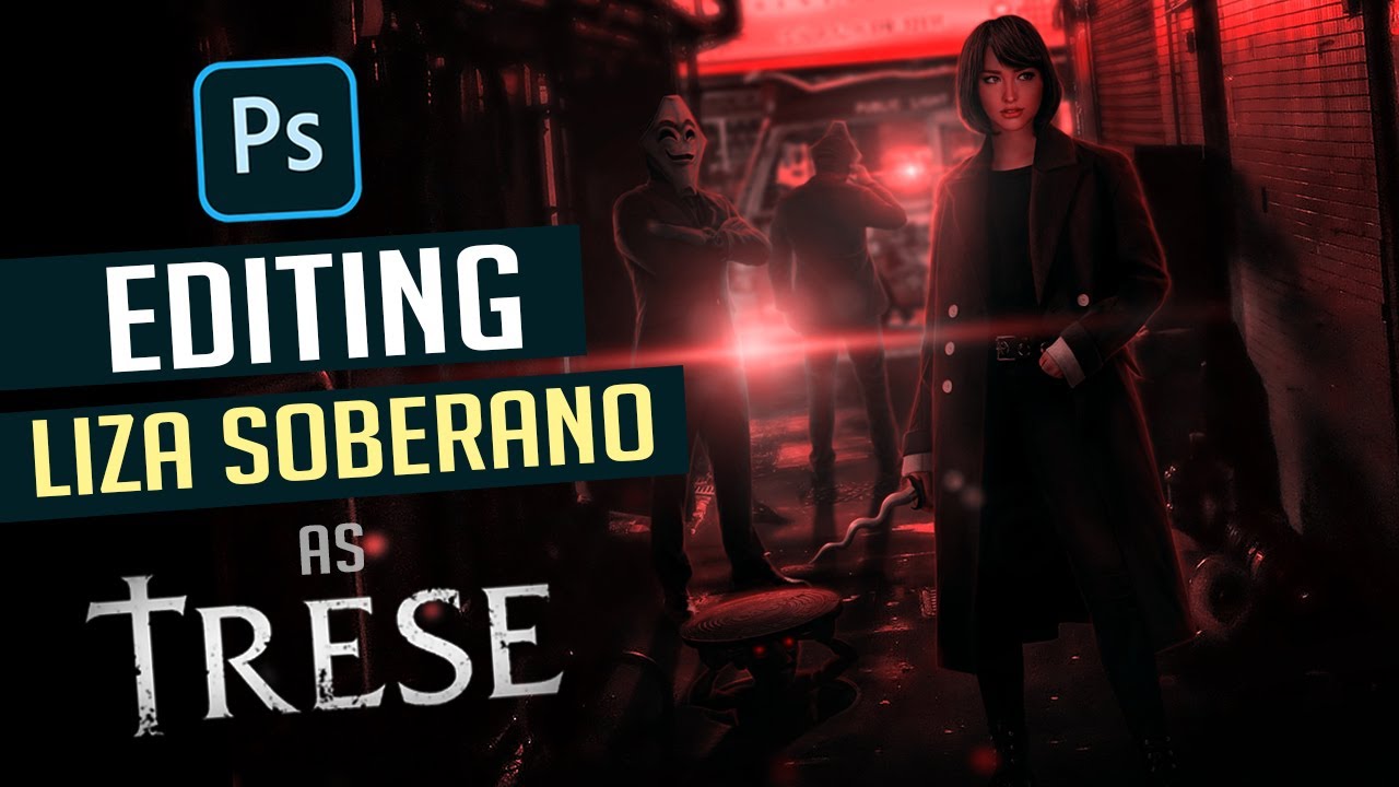 Editing Liza Soberano As Alexandra Trese In Photoshop