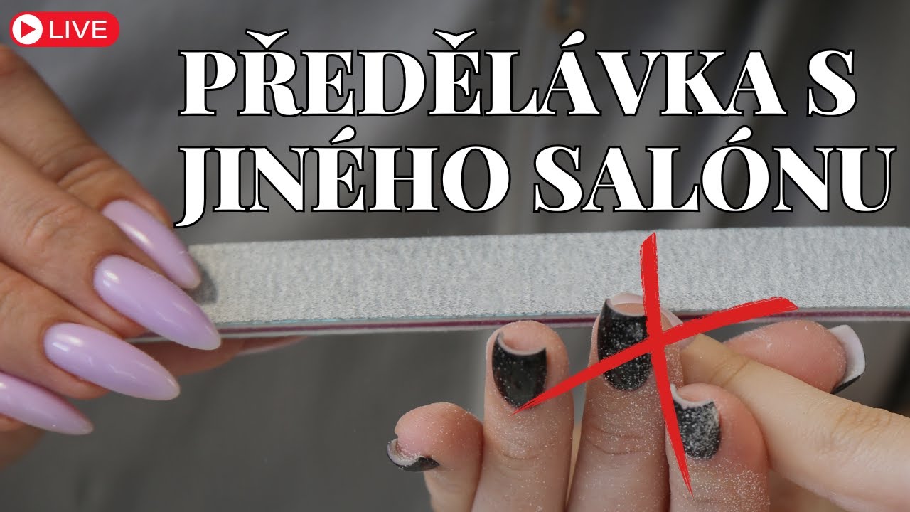 🔴 Oprava Nehtů od Jiné Nehtařky: Krok za Krokem
