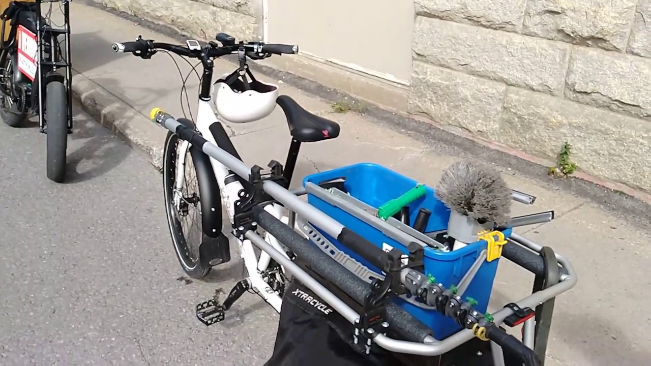 Window Cleaning Cargo Bike