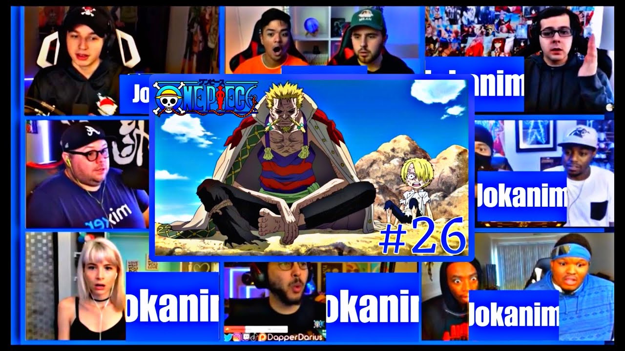 Zeff Saves Sanji😱| One Piece Episode 26 Reaction Mashup