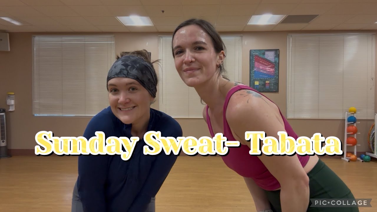 Sunday Sweat: Tabata Style Workout