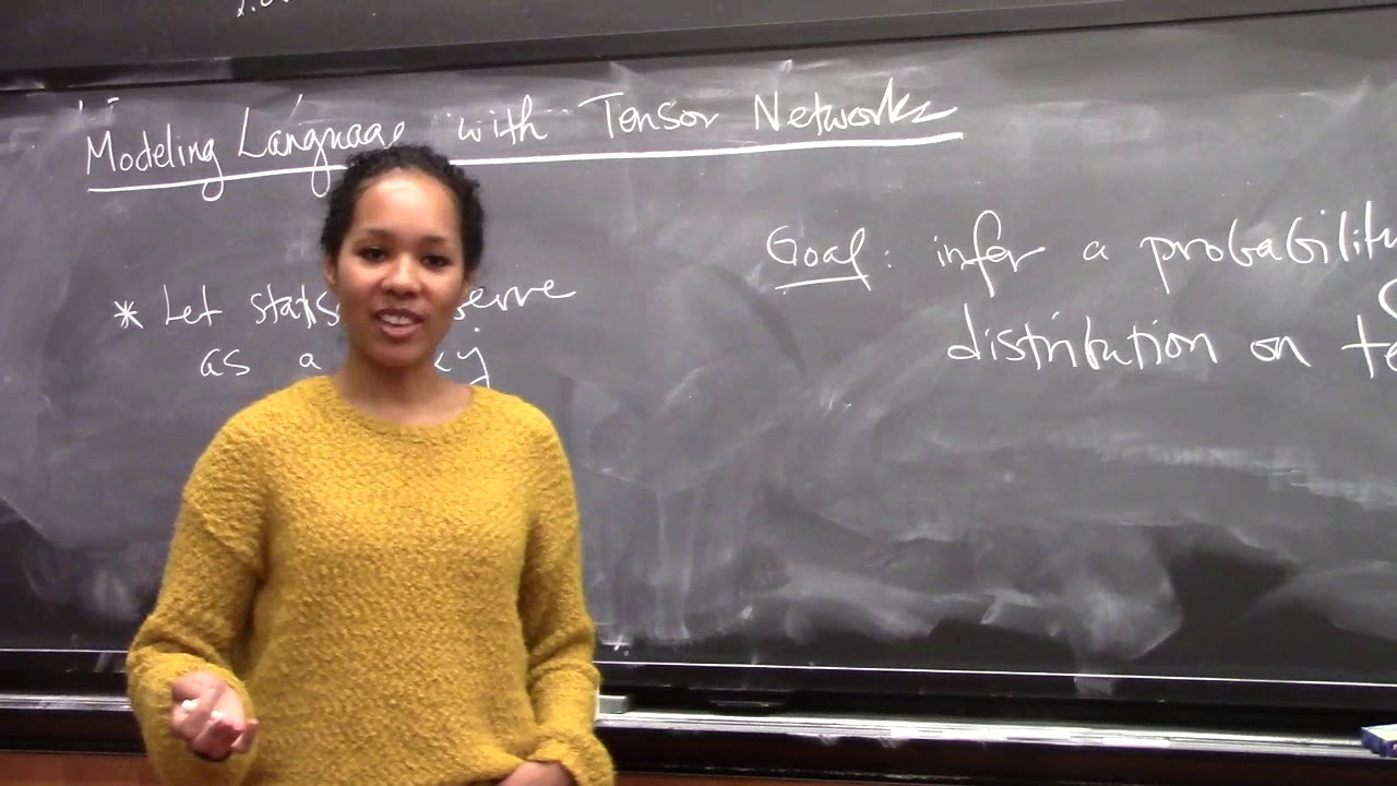 Tai-Danae Bradley: Modeling Language with Tensor Networks