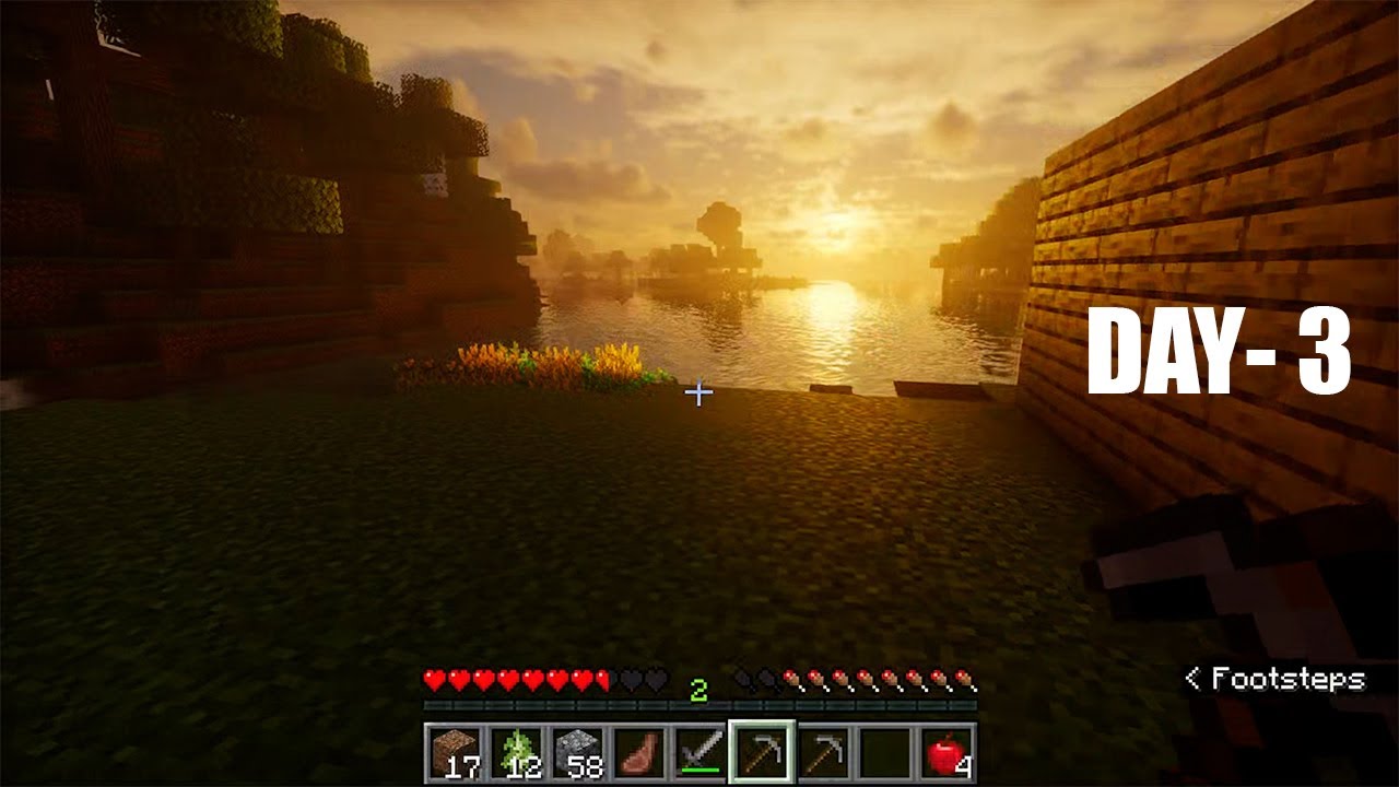 MINECRAFT SURVIVAL -  DAY - 3