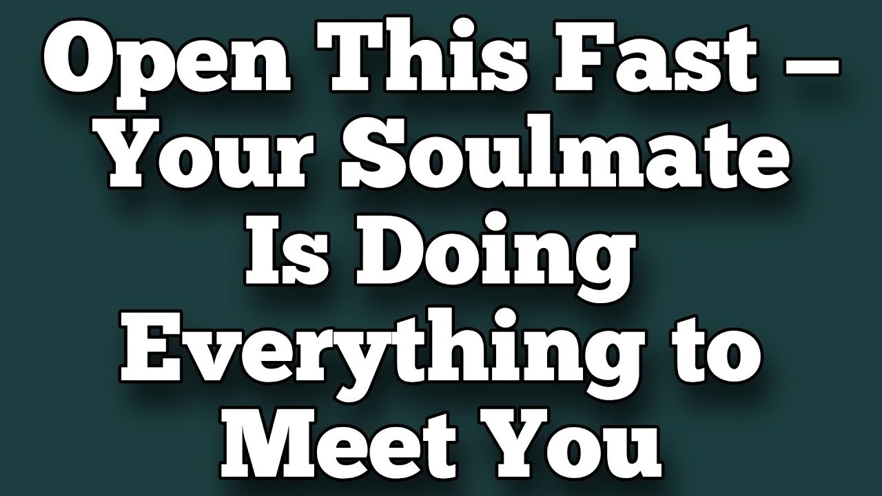 Open This Fast — Your Future Partner Is Doing Everything to Find You