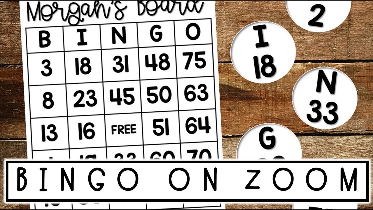 How to Play Bingo on Zoom