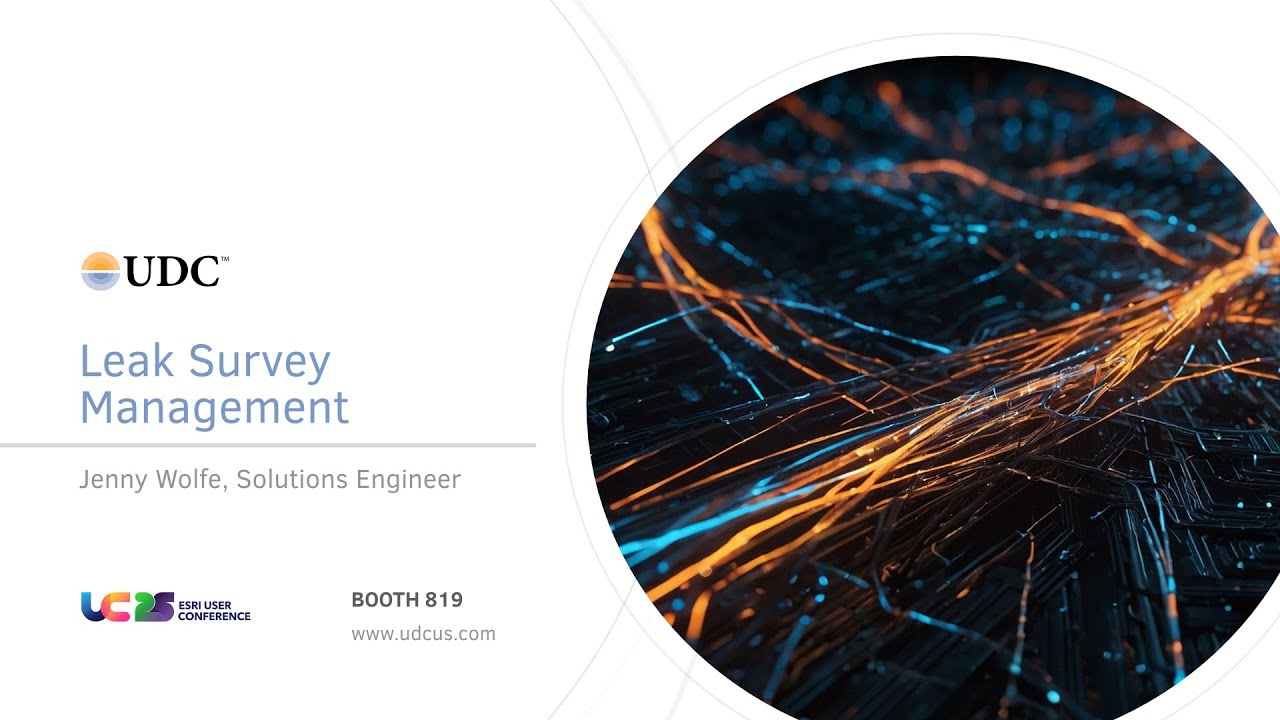 Preview - Leak Survey Management | UDC Demos at Esri UC 2025