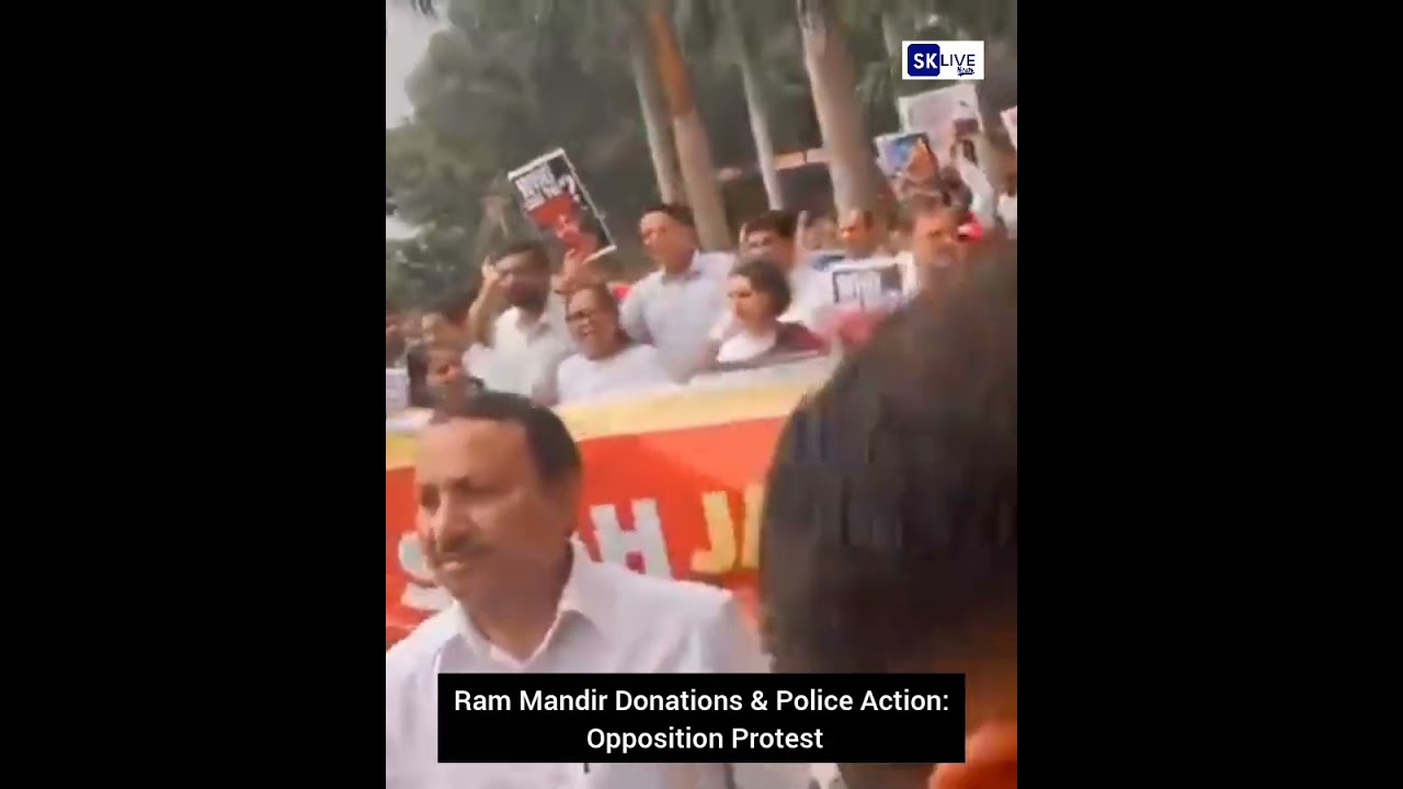 Opposition MPs Demand Answers on Police Action & Donations.