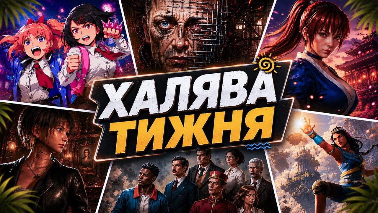 Одразу 20+ ігор безкоштовно! Steam, Epic Games, GOG та Amazon Luna