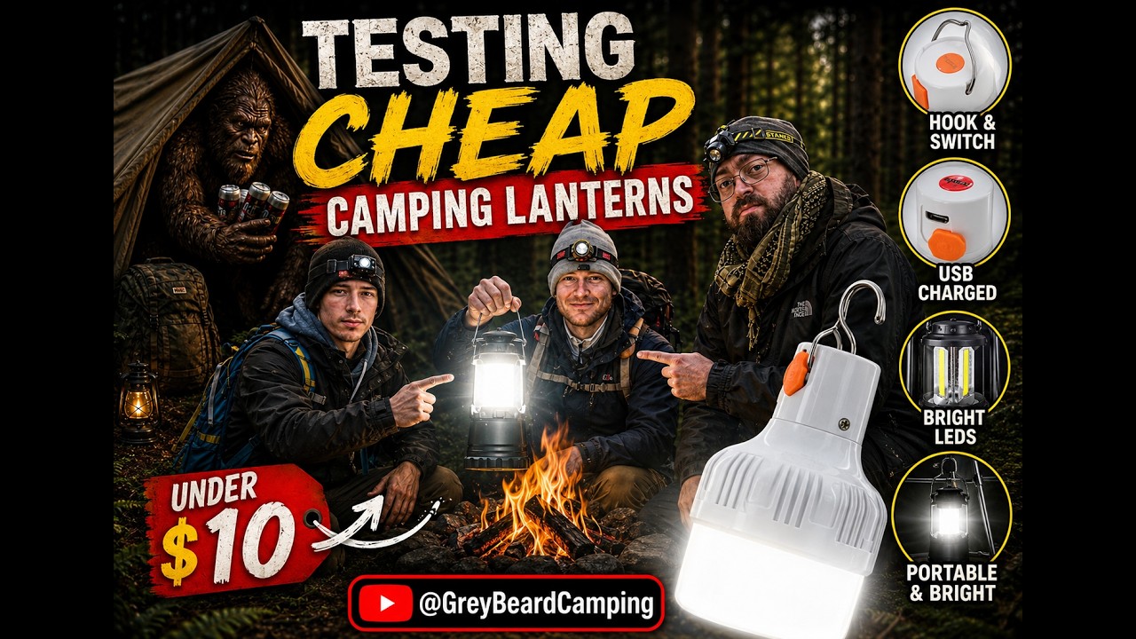 Testing Camping Lights and Lanterns -  Part 1