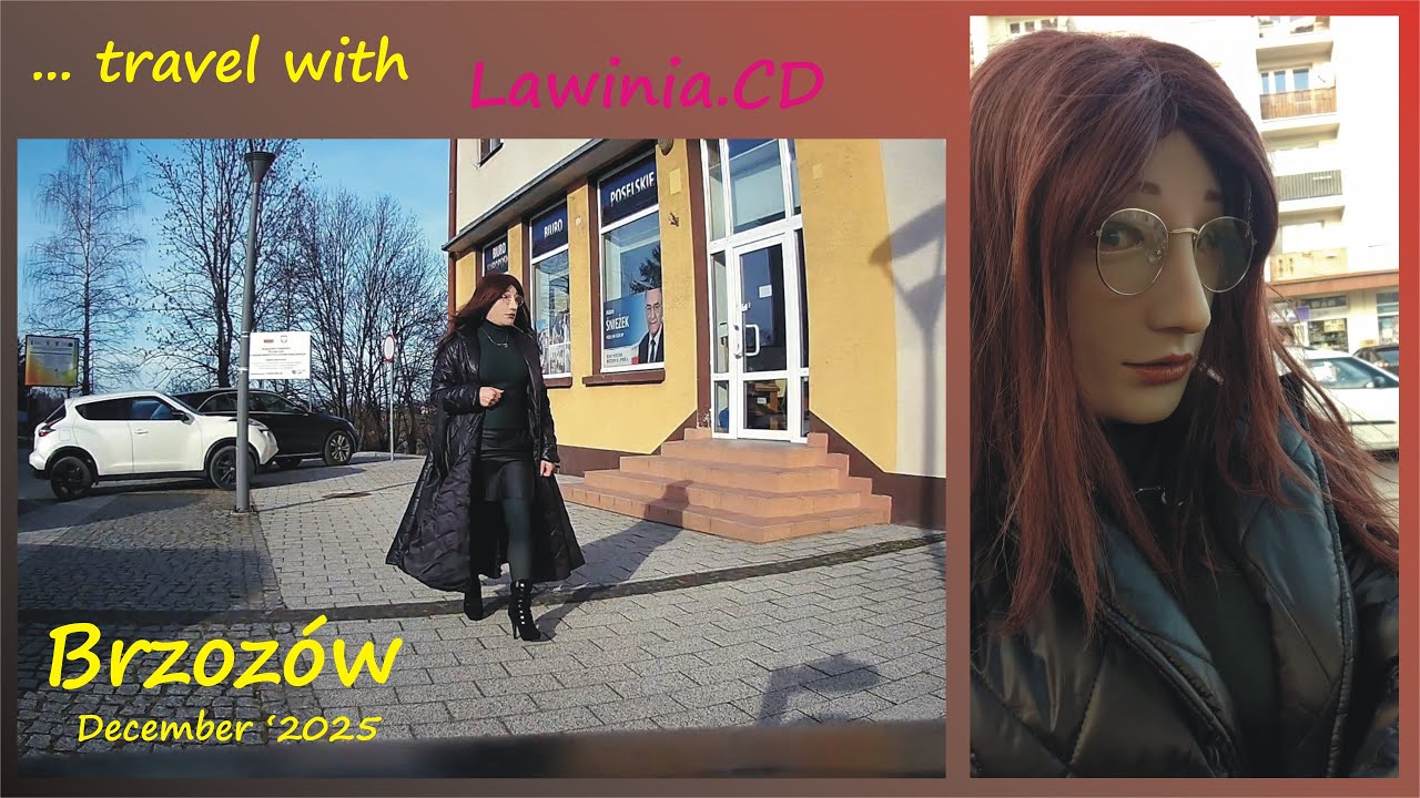 Crossdressing daylight trip to Brzozów