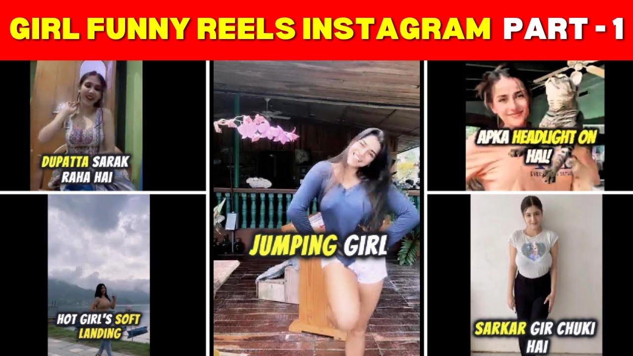 Girl Funny Reels Instagram Collection Part - 1 😂 Instagram Funny Comments #funnyreels