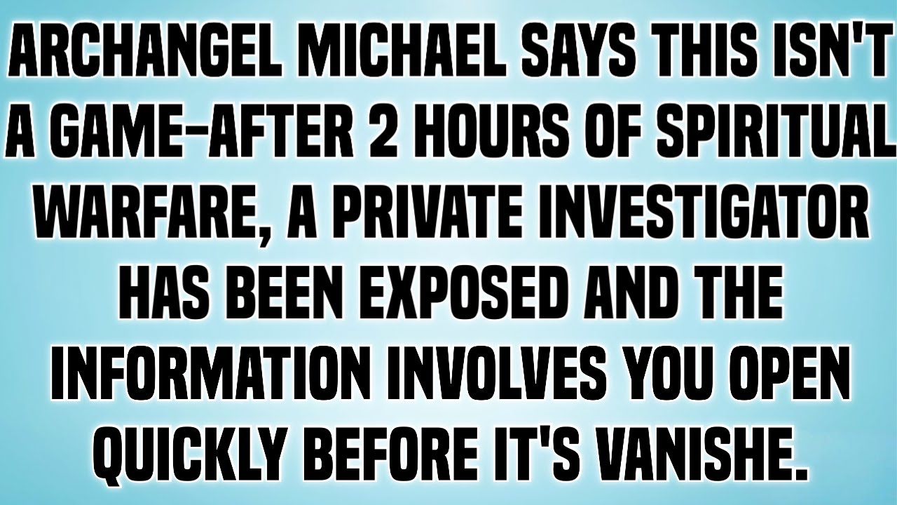 A PRIVATE INVESTIGATOR HAS BEEN EXPOSED AND THE INFORMATION INVOLVES YOU OPEN QUICKLY
