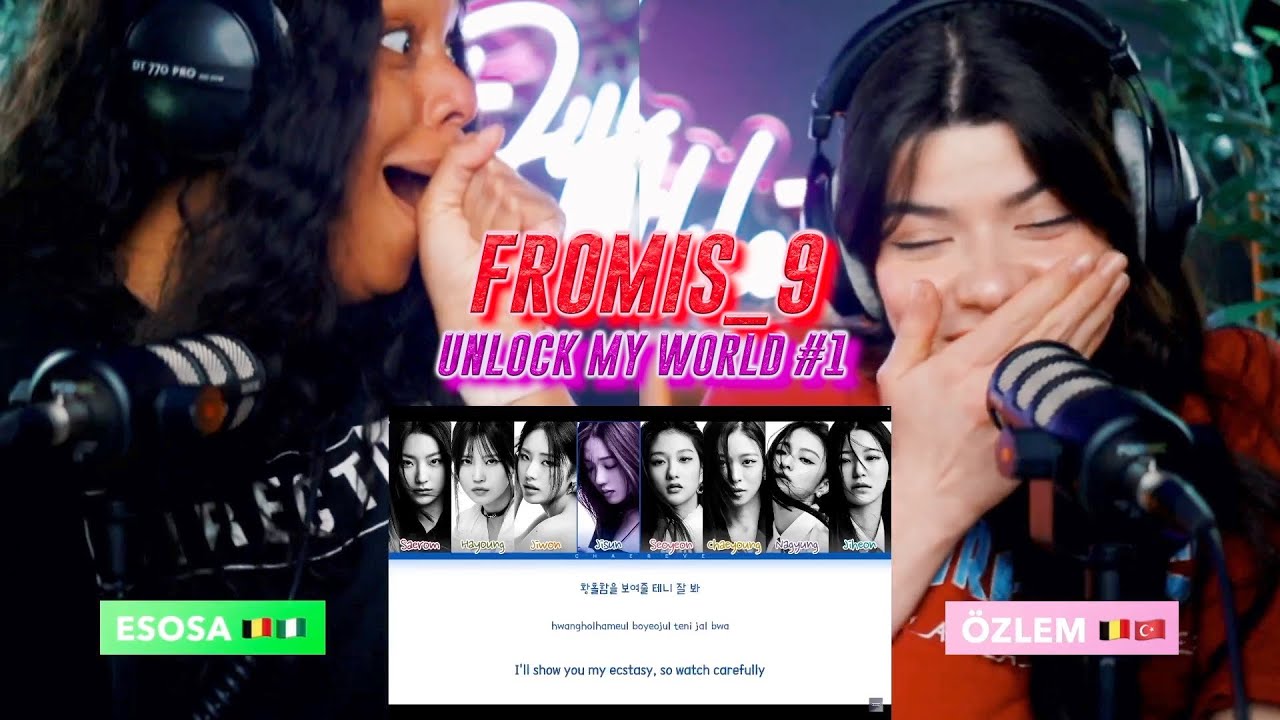 fromis_9 (프로미스나인) [Unlock My World] album reaction | FLOVERING 🍀 PART 1