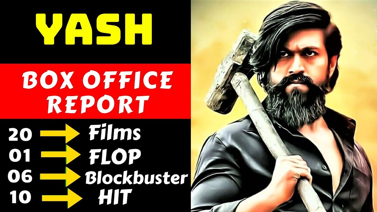 Rocking Star Yash Hit and Flop Movie List With Box Office Collection Analysis