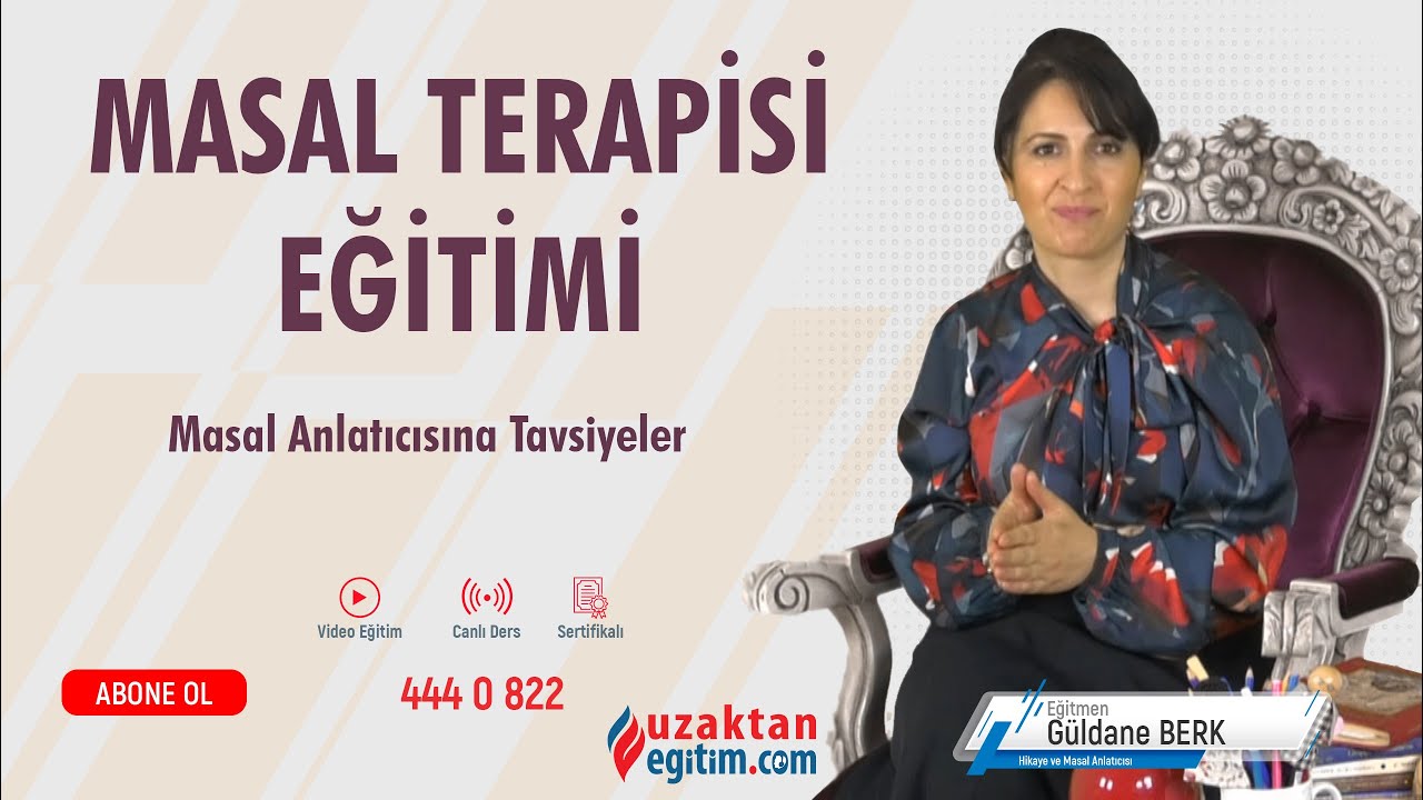 Uzaktan Eğitim - Masal Terapisi Hakkında Merak Ettiğiniz Her Şey Bu Eğitimde!