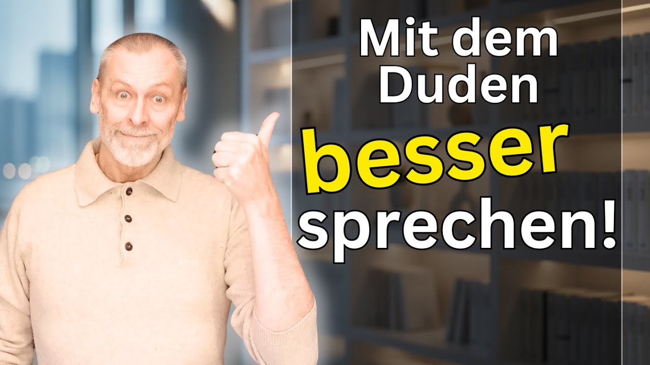 Ein Supertool für dein Sprechtraining! Der Duden ist viel mehr als nur ein Wörterbuch - schau mal!